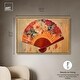 preview thumbnail 52 of 60, Spaniard Fan Canvas Glam Livingroom Wall Art by Art Remedy