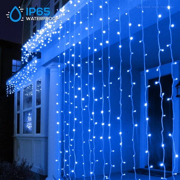 9.8*9.8ft 300 LED Curtain Fairy Lights Dimmable USB String Light for Xmas Party 9.8*9.8ft 300 LED Curtain Fairy Lights Dimmable USB String Light for Xmas Party