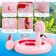 preview thumbnail 5 of 8, 6 People Inflatable Flamingo Floating Island Ideal for Pool, Lake & - See Details