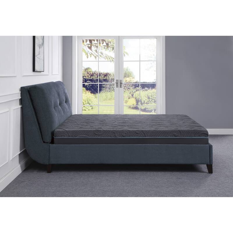 8" Bed Mattress Gel-Infused Memory Foam Hybrid Mattress in a Box