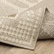 preview thumbnail 10 of 9, ROW Zarina Modern Geometric Medallion Beige / Tan Indoor/Outdoor Area Rug