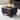 HULALA HOME Sabina Transitional 27" Wide PU Leather Storage Ottoman