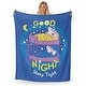 preview thumbnail 37 of 63, Hasbro Peppa Pig Silk Touch Throw Blanket