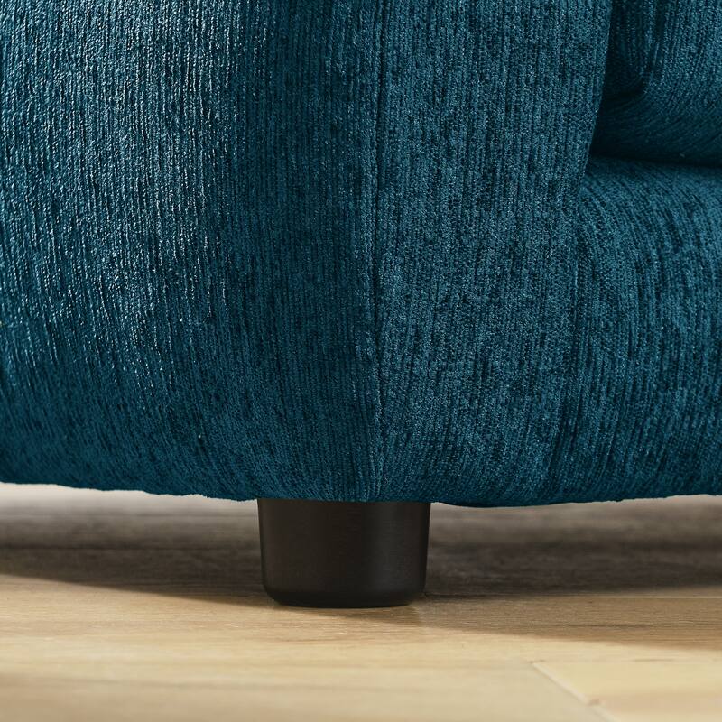 Roomfitters Soft Pet Sofa with Backrest and Armrests, Modern Rectangular Dog Couch for Small and Medium Dogs