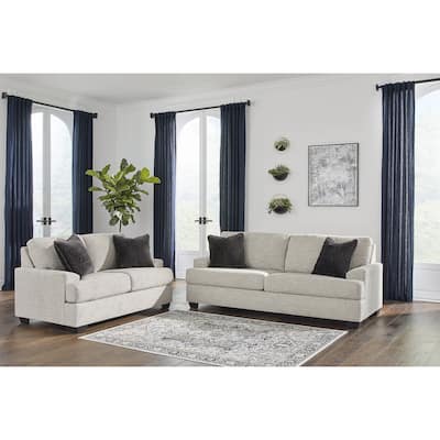 Signature Design by Ashley Vayda Gray 2-Piece Upholstery Package - 87"W x 38"D x 37"H