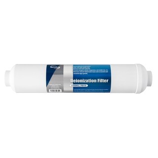 Spring Di Filter iSpring FD15 Refillable DI De-Ionization Filter RO/Aquarium,10''X2.5 ...