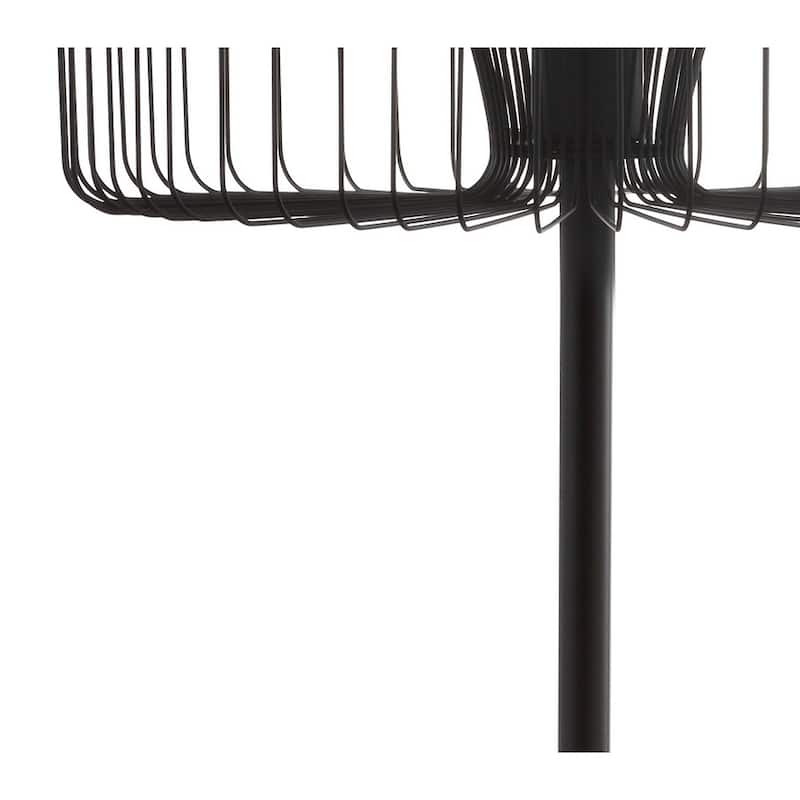 Tribeca 61" Metal LED Floor Lamp, Black by JONATHAN Y - 61" H x 16" W x 16" D