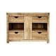 preview thumbnail 32 of 52, Vintner's Freestanding Reclaimed Oak Bathroom Vanity (Base Only) 48" - Chardonnay