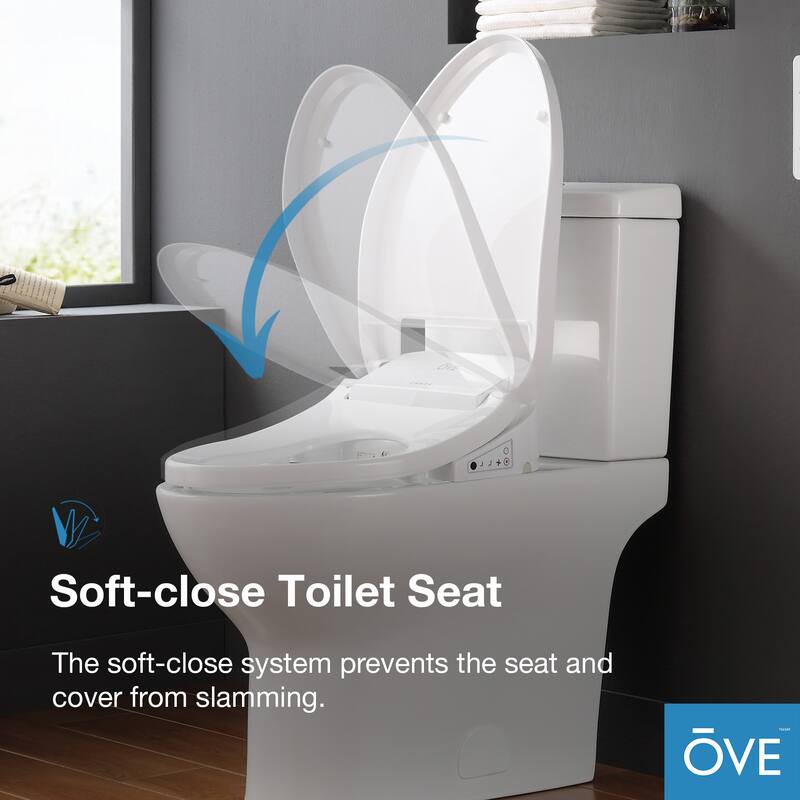 Ove Decors Felix Bidet Toilet Built-in with Tank Elongated