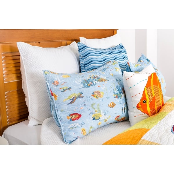 Sea Life Quilt Set - On Sale - Bed Bath & Beyond - 36556734