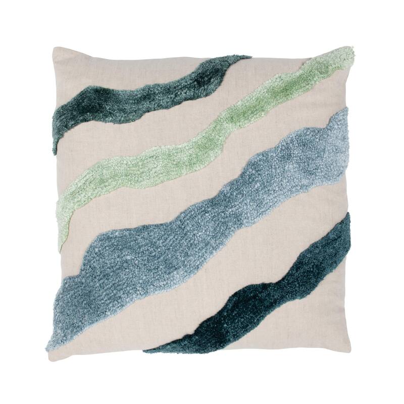 Villa by Classic Home Inertia Cotton Blend Throw Pillow