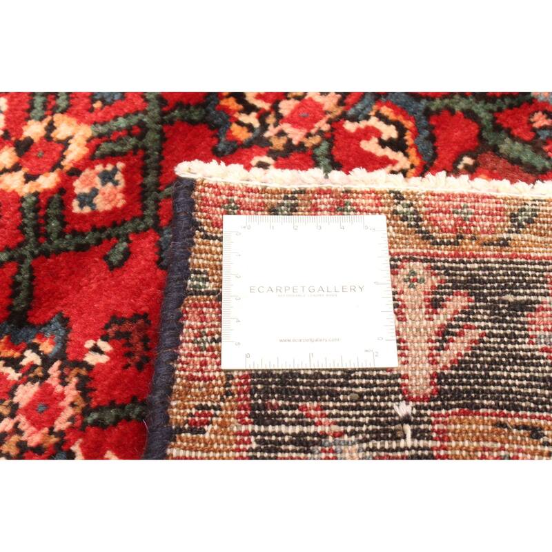 ECARPETGALLERY Hand-knotted Andelz Red Wool Rug - 3'8 x 10'2