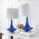 preview thumbnail 26 of 46, Ames 25.5" Glass Teardrop LED Table Lamp, Mercury Silver/Chrome (Set of 2) by JONATHAN Y