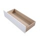 preview thumbnail 4 of 12, Twin Wood Bed with Spacious Drawers, Ideal for Guest or Kids' Rooms