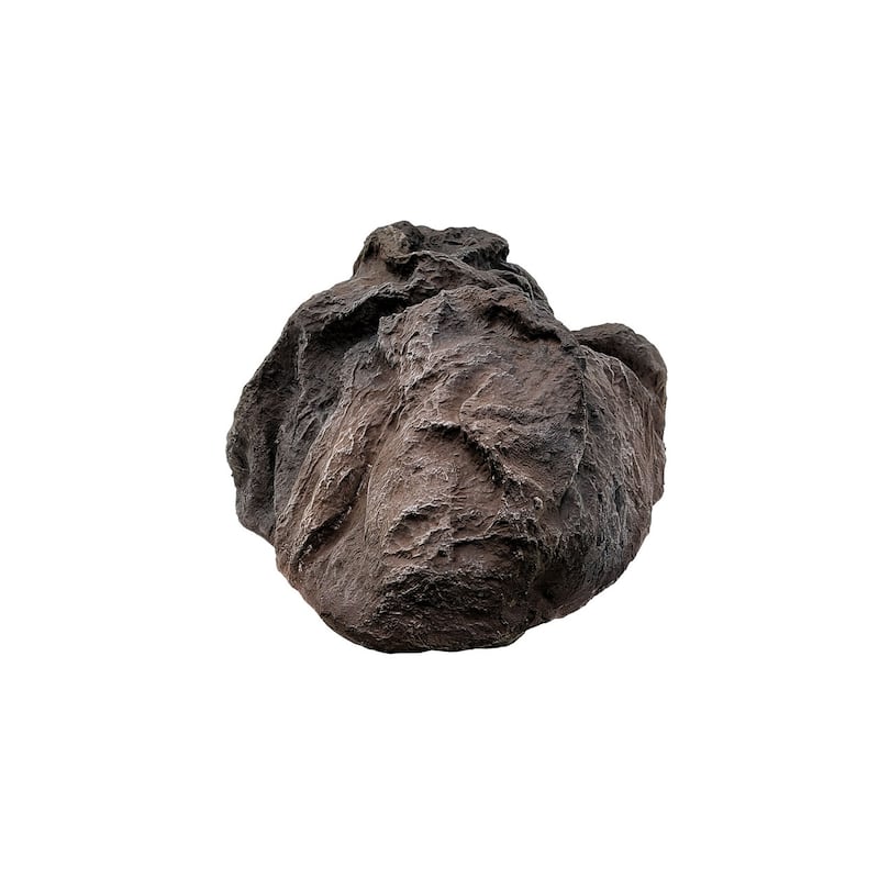 Outdoor Artificial Landscaping Rock Well Pump Cover Fiberglass Boulder