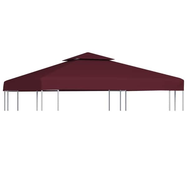 Shop Vidaxl 2 Tier Gazebo Top Cover 0 68lb M 118 1 X118 1 2 Colors Overstock 28792365