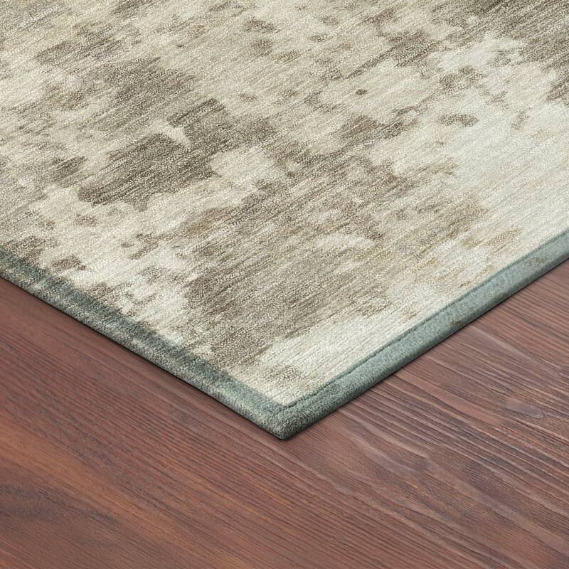 Machine Washable Indoor/ Outdoor Modern Jenna Chantille Rug