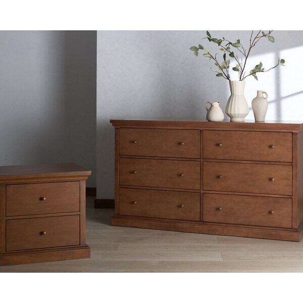 SAFAVIEH Couture Lizzy 6-Drawer Wood Dresser - Bed Bath & Beyond