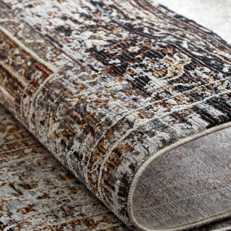 Charcoal / Earth Area Rug