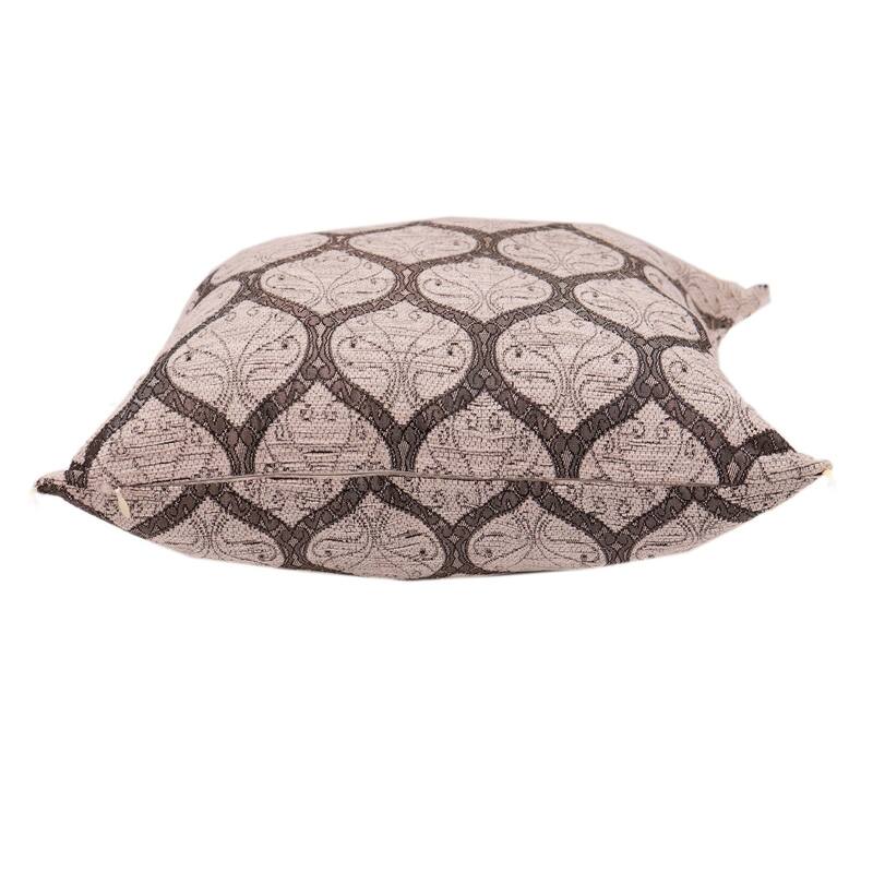 Trellis Myrtus Chenille Decorative Contemporary Turkish Pillow
