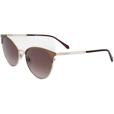 Fossil Women's 55mm Brown Sunglasses FOS3133GS-009Q-HA