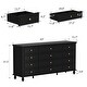 preview thumbnail 42 of 62, Modern Wood Dresser Bedroom Storage Drawer Organizer Closet Drawers