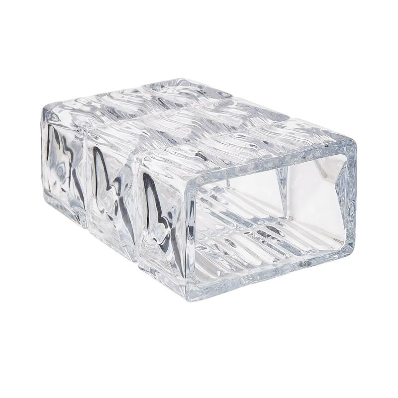 Javlergo Clear Glass Flower Vases for Centerpiece Table Indoor Desk Decor, Crystal Vase, Flower Vase Thickening Design Suitable