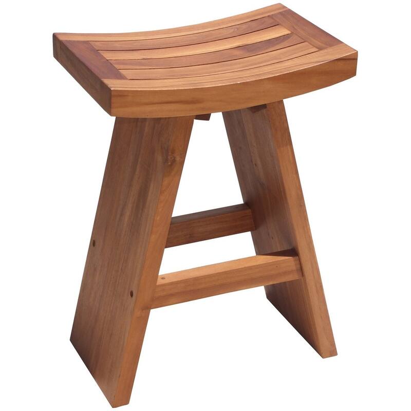 The Original 24" Tall Asia Teak Counter Stool