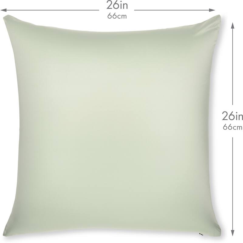 Throw Pillow Cozy Soft Microbead Cadet Grey: 1 Pc