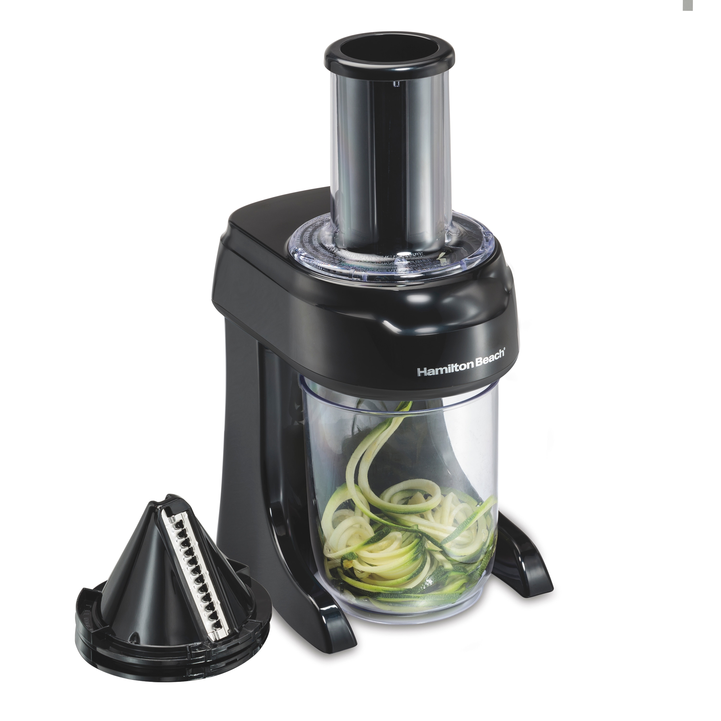 Hamilton Beach Professional Spiralizing Food Processor - Black and  Stainless Steel