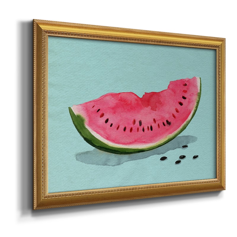 Summer Watermelon II Premium Framed Canvas- Ready to Hang
