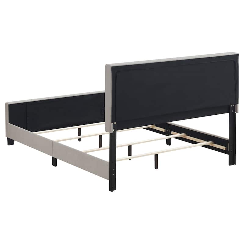 Fairfield Contemporary Fabric Upholstered Panel Bed