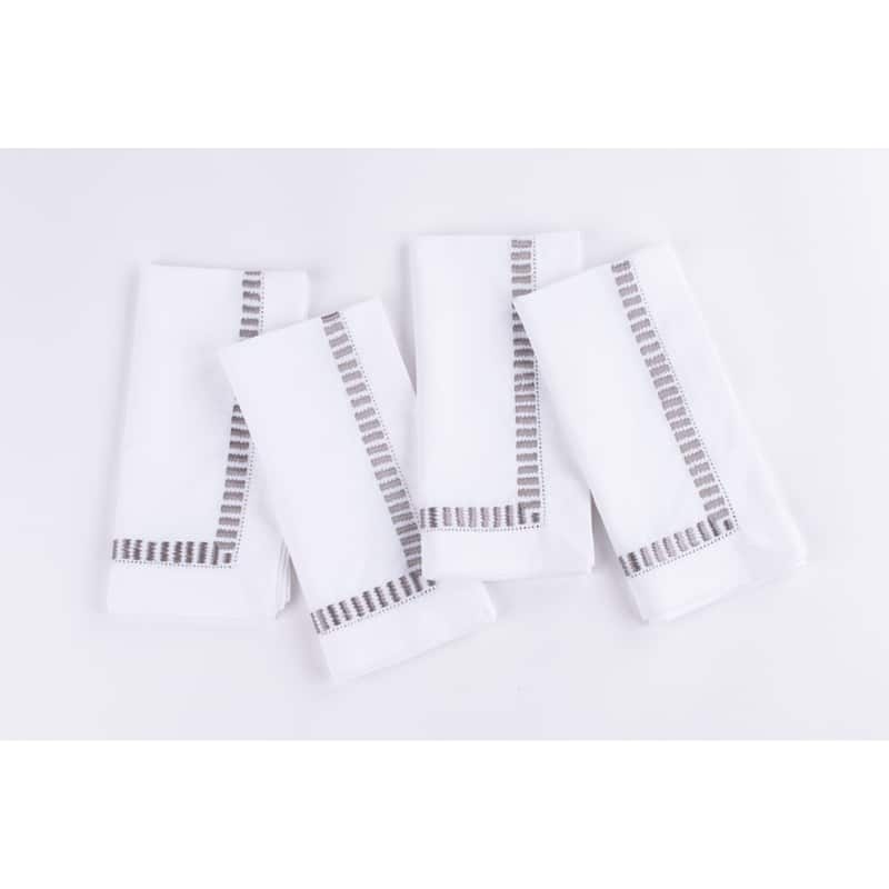 Serena, Cotton, Dinner Napkin Set (Set of 4)