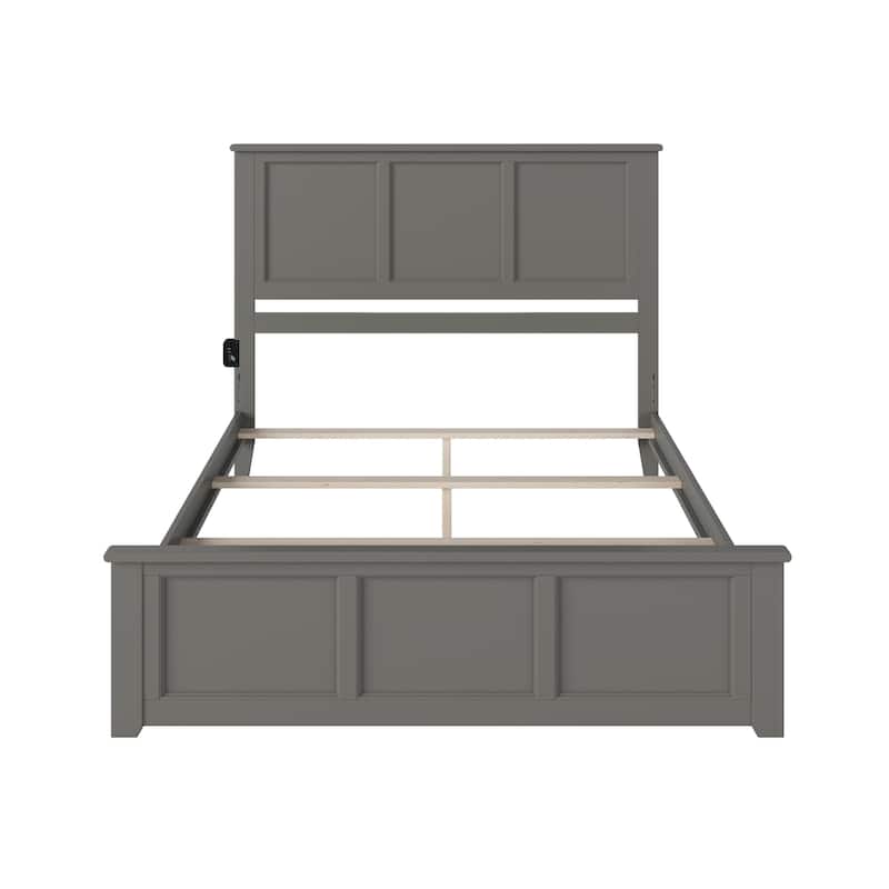AFI, Madison Foundation Bed with Matching Footboard
