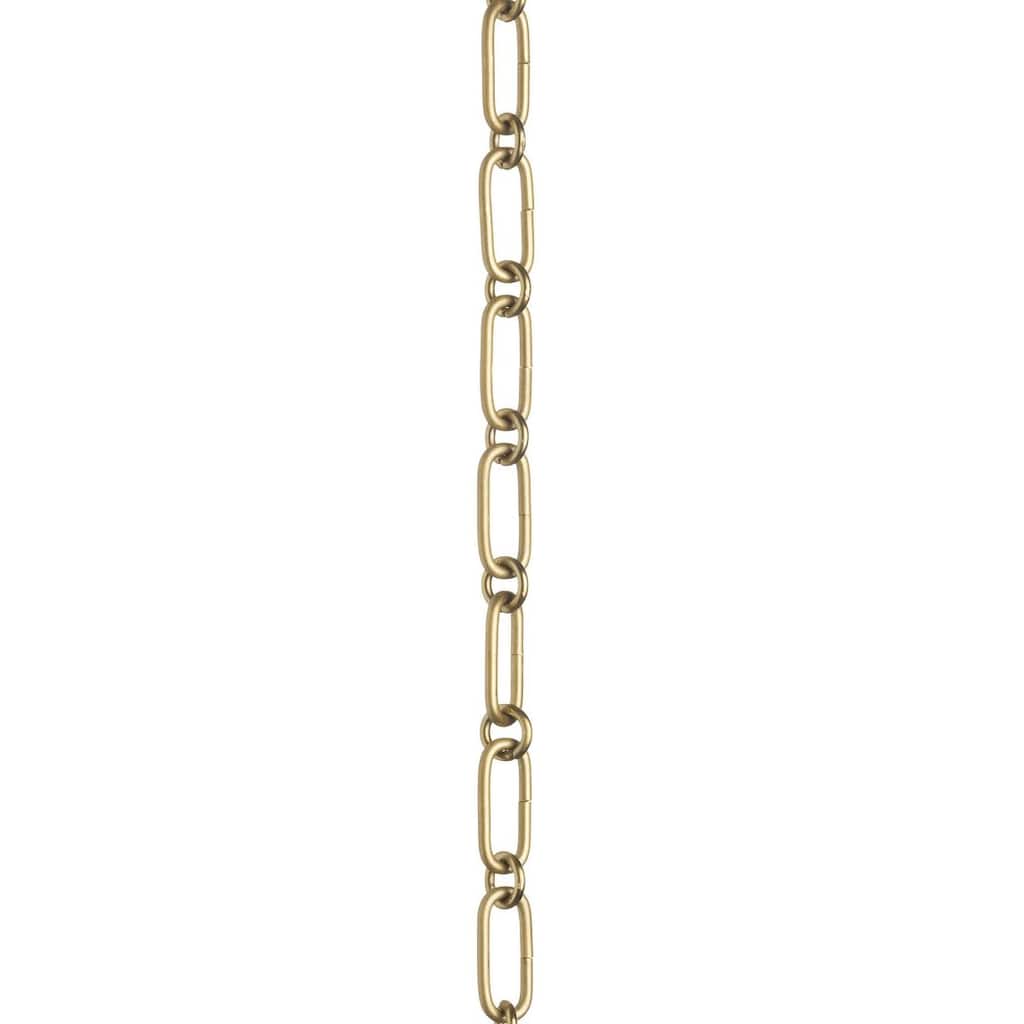 9-Gauge 48-inch Brushed Gold Accessory Chain - 9-Gauge 48-inch Brushed Gold Accessory Chain