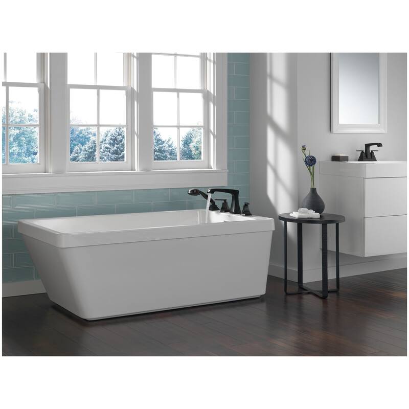 Delta Ashlyn 1.2 GPM Centerset Bathroom Faucet with Metal Drain