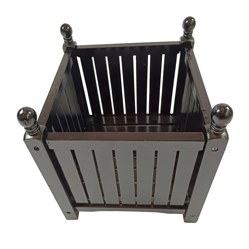 Outdoor Flower Planter Box for Potted Flowers, Herbs and Vegetables