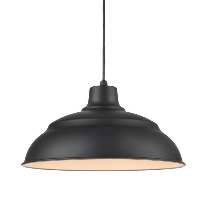 Millennium Lighting RLM Series 17" Wide LED Pendant - Satin Black