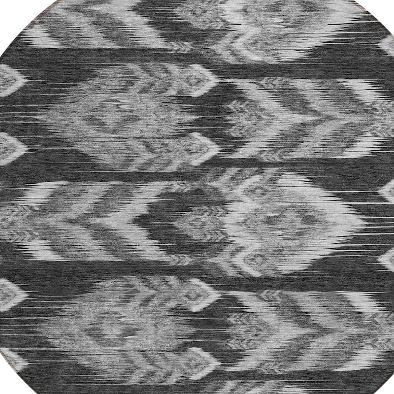 HomeRoots Southwestern Transitional Rectangle Outdoor Rug