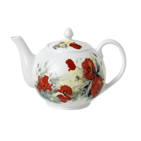 Roy Kirkham Classic Large Teapot - Poppy 1100ml