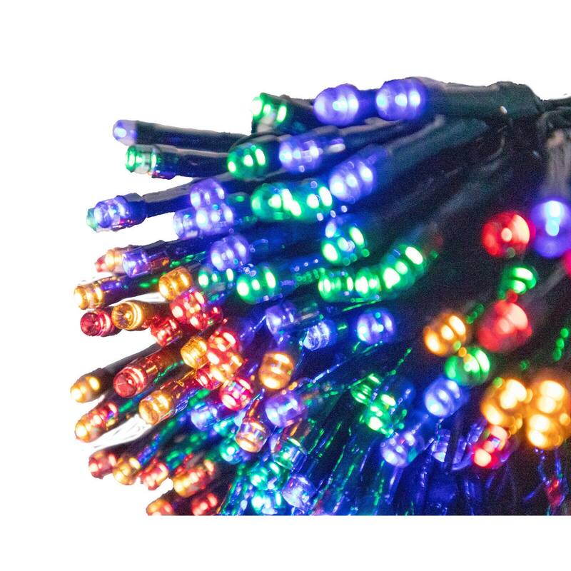 Solar Christmas String Multicolor RGB Lights Outdoor 72ft 200 LED 8 Modes Fairy