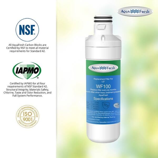 Shop Aqua Fresh Lt1000p Refrigerator Filter Replacement For Lg Lt1000p Water Filter Adq74793501 1 Pack Overstock 28787818