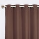 preview thumbnail 15 of 129, Superior Solid Machine Washable Room Darkening Grommet Curtains, Set of 2