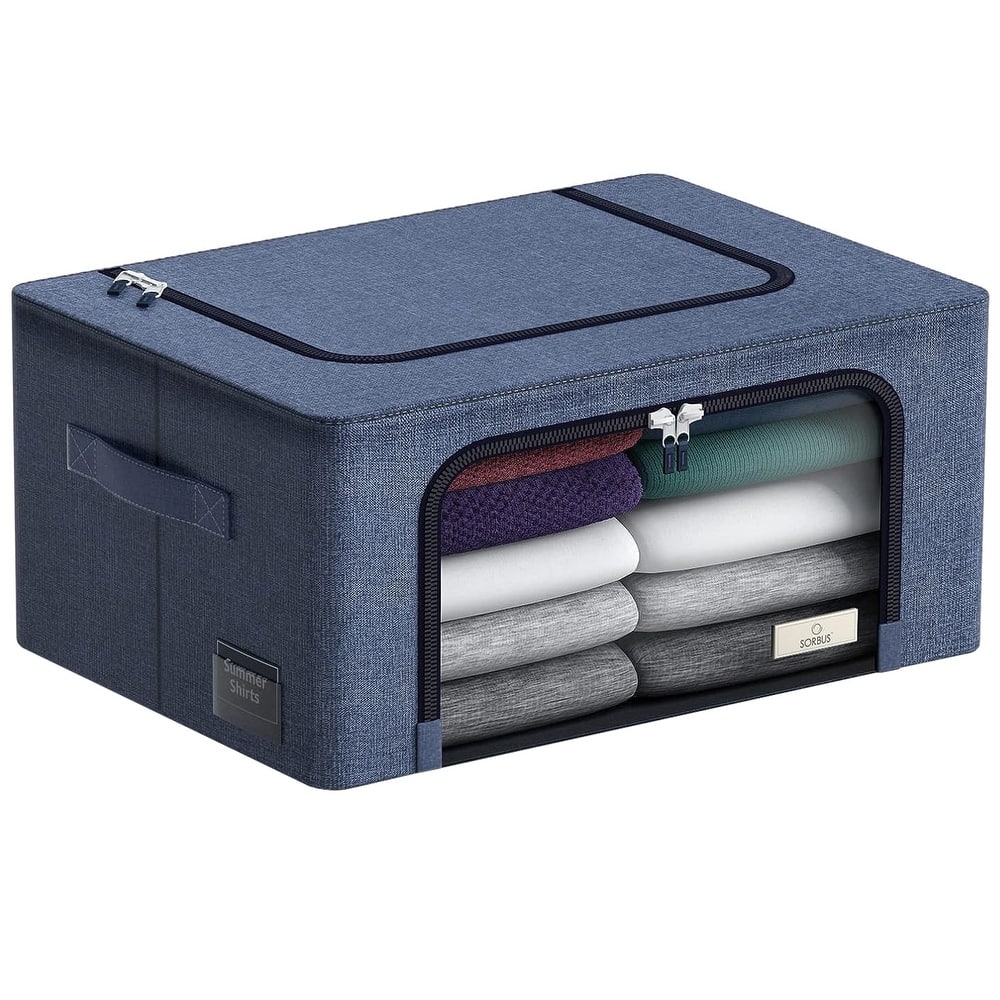 Storage bins with Window (Single) - 8'' H X 15.75'' W X 12'' D