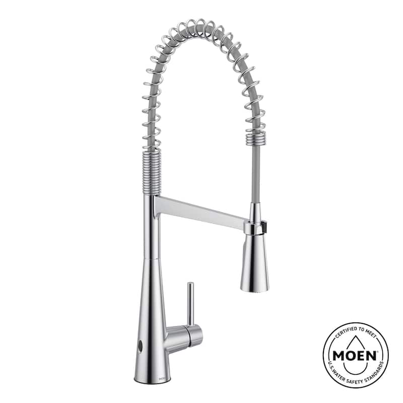 Moen 5925EW Sleek 1.5 GPM Single Hole Pre-Rinse Pull Down Kitchen