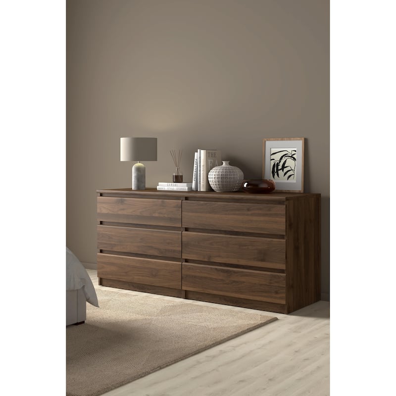 Porch & Den McKellingon 6-drawer Double Dresser