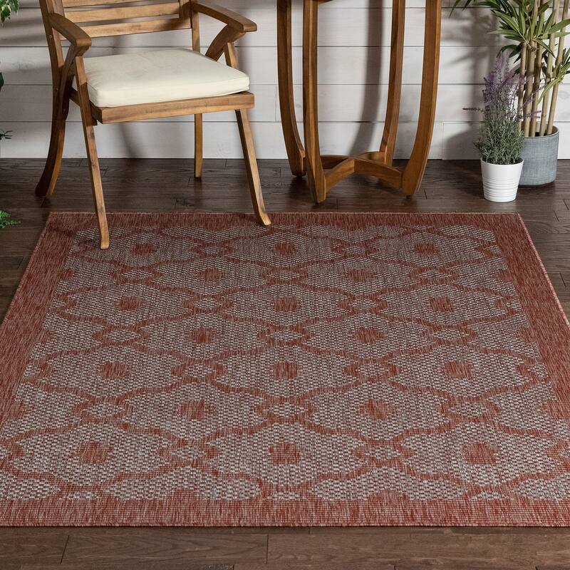 Well Woven Medusa Sol Indoor Outdoor Area Rug