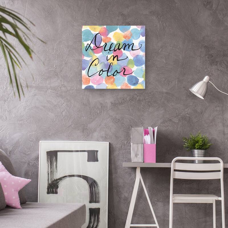 Dream in Color by Anne Tavoletti Canvas Art Print