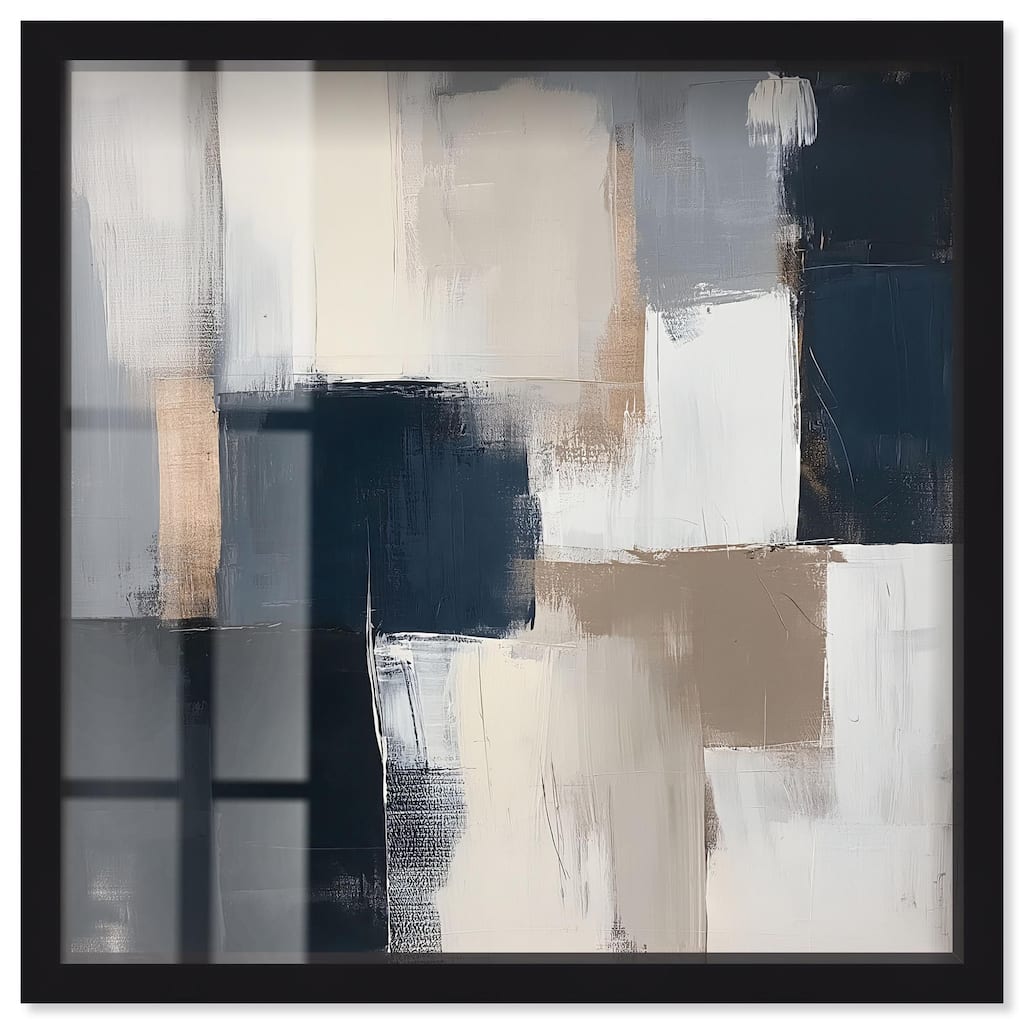 Blue Mood Depth III Shadowbox by Art Remedy