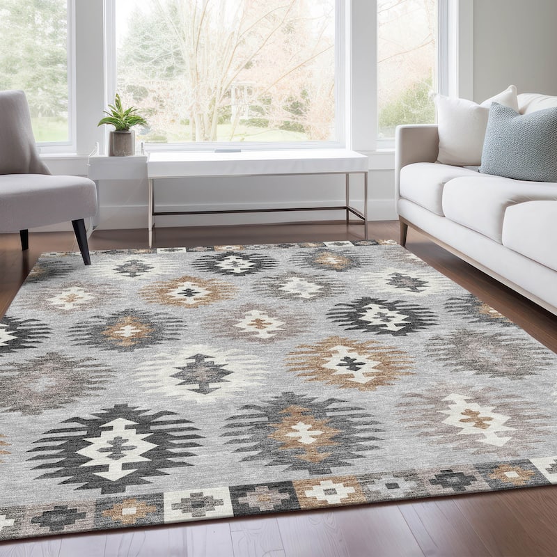 Premium Washable Super Soft Southwest Global Mayfield Rug